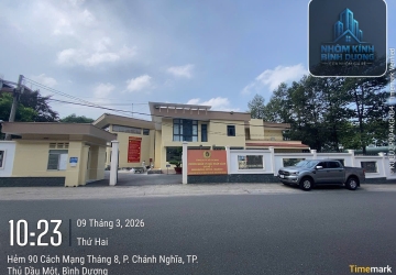 Phòng Xuất Nhập Cảnh Tỉnh lắp cửa nhôm giai đoạn 2