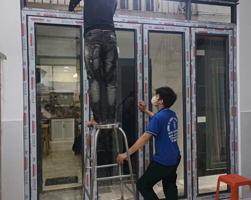 CỬA NHÔM XINGFA XÁM, KÍNH CƯỜNG LỰC KHU VỰC BÌNH DƯƠNG